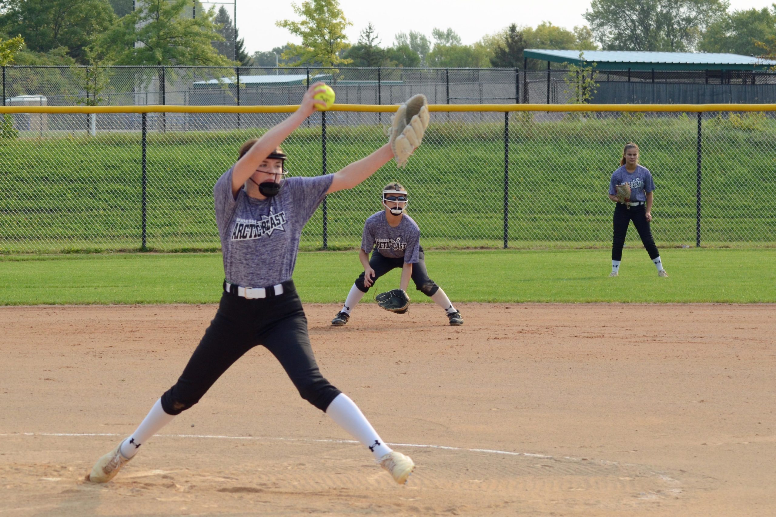 Arctic Blast pitcher Zoe Hendrickson,, Sept. 11, 2021