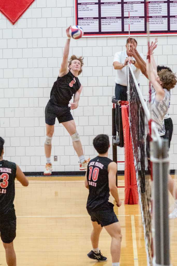 Adam Berger EPHS boys volleyball April 2023