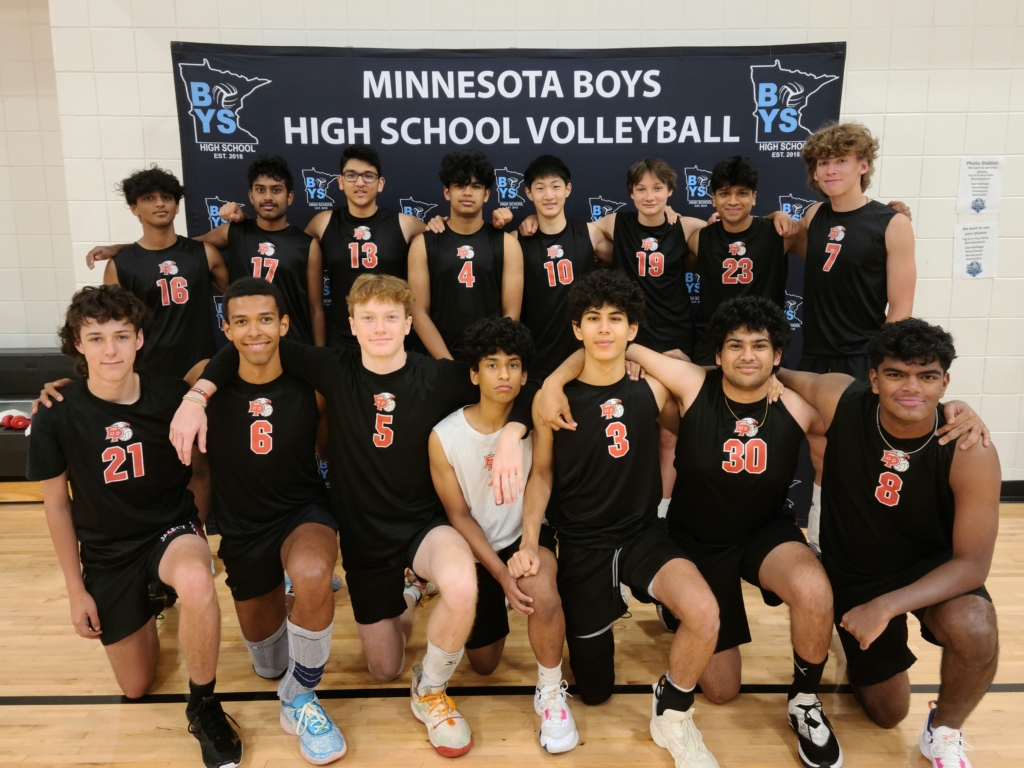 2023 Eden Prairie High School boys volleyball team