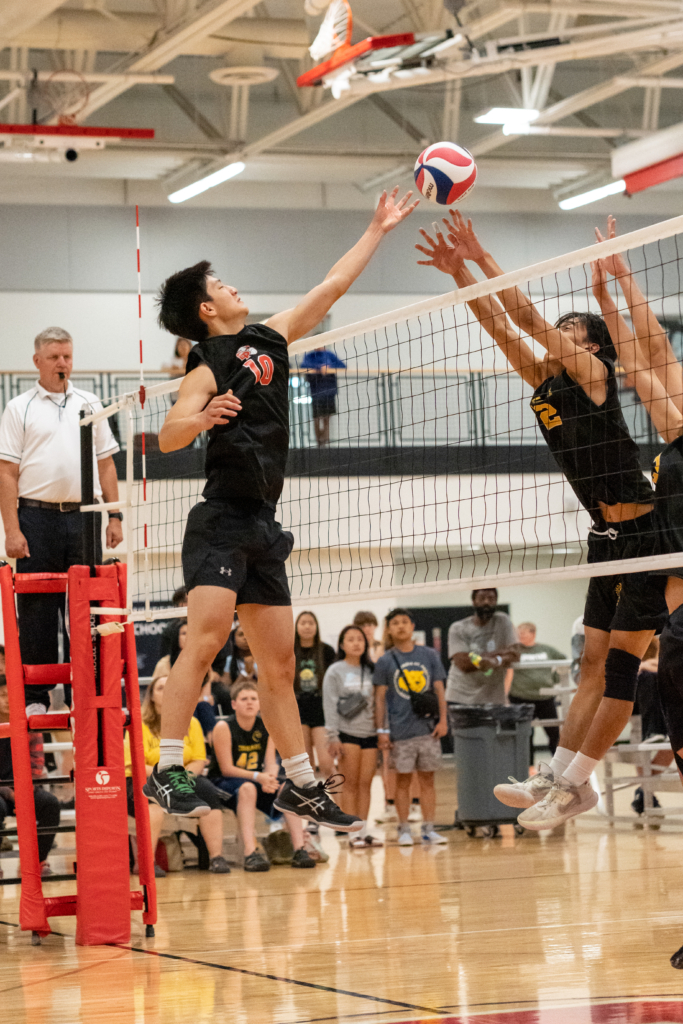 Daniel Jiang (10), EPHS boys volleyball May 2023